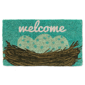 Nest & Eggs "Welcome" Doormat