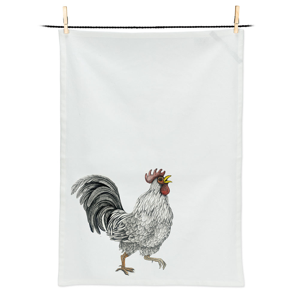 Rico the Rooster Tea Towel