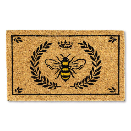 Crested Bee Doormat