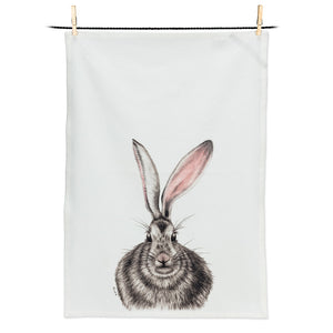 Henrietta the Hare Tea Towel