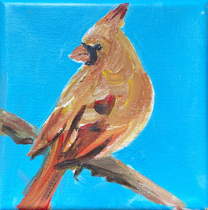 Female Cardinal by Julia Mcneely