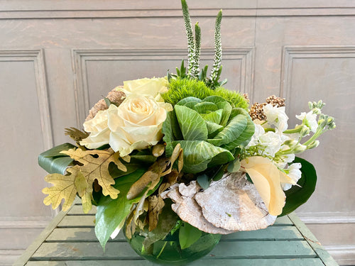 Fall Foraged White Florals