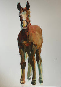 Brown Pony by Julia Mcneely