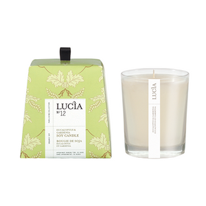 Lucia Eucalyptus & Gardenia Candle