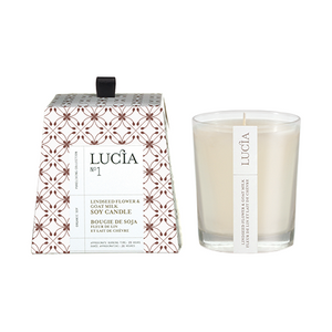 Lucia Linseed Flower and Goat Milk Candle