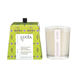 Lucia Thyme Flower & Coriander Candle