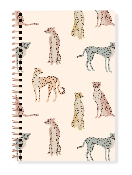 Cheetah Spiral Notebook
