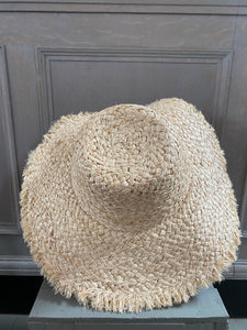 Natural Woven Raffia Sun Hat